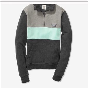 PINK quarter Zip Sweatshirt